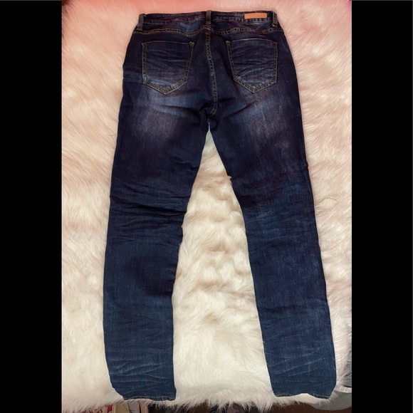 Ripped Dark wash “Soho Babe” boyfriend jeans - Picture 2 of 5